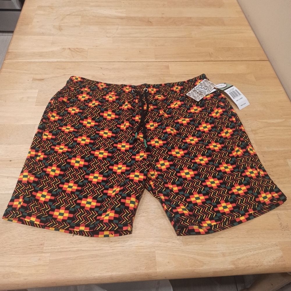 Fresh stratch twill Swimming men's shorts